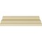 Ekena Millwork 3 7/8"H x 3 7/8"P x 5 1/2"F x 94 1/2"L Foster Traditional Smooth Crown Moulding MLD03X03X05FO - alternate 3
